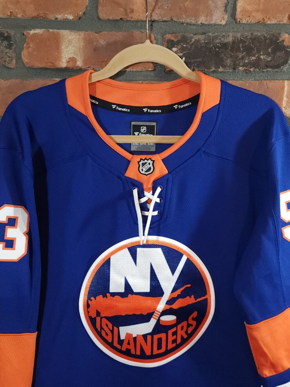 NHL Fanatics Casey Cizikas #53 New York Islanders Home Hockey Jersey Youth L/XL - Picture 3 of 6